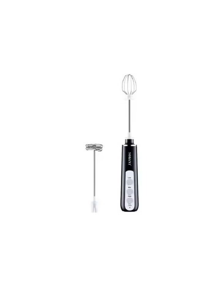 sokany SK-02014 USB Frother (Hand Stick Mixer & Egg Beater) Multicolour - Image 1
