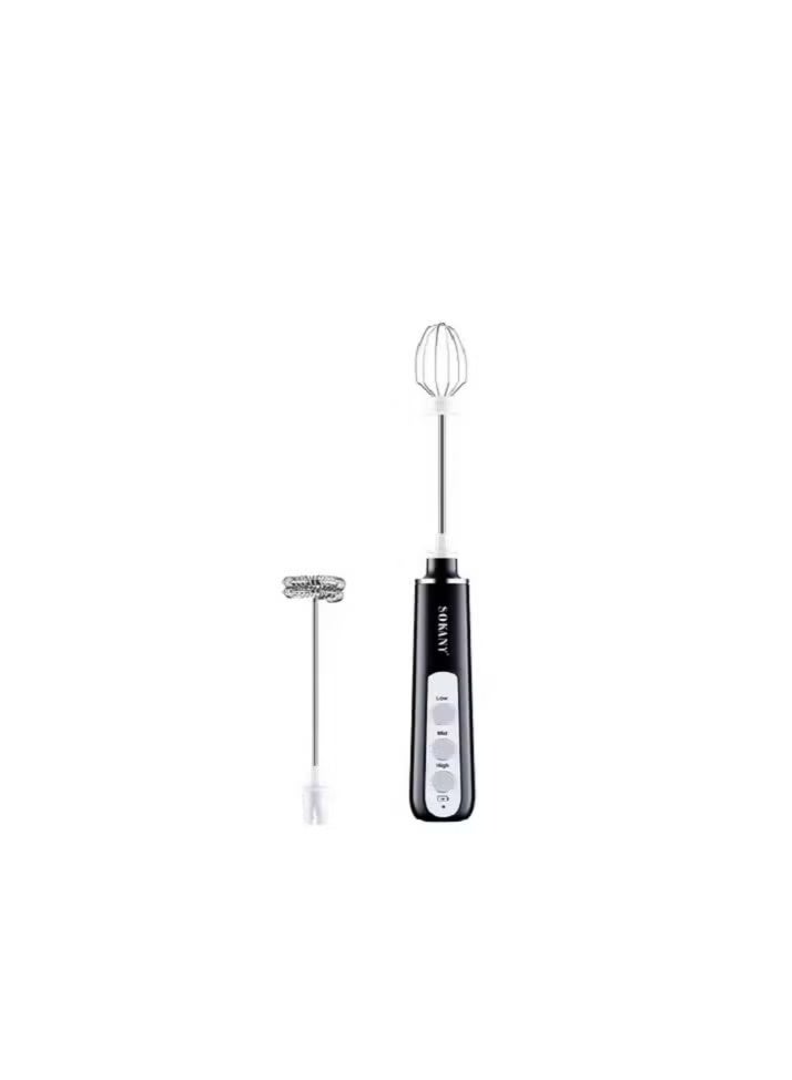 sokany SK-02014 USB Frother (Hand Stick Mixer & Egg Beater) Multicolour - Image 4
