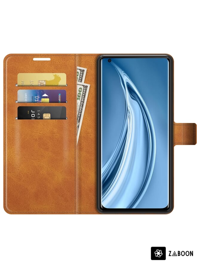 Zaboon Protective Case For Xiaomi Mi 10S Retro Calf Pattern Buckle Horizontal Flip Leather Case with Holder & Card Slots & Wallet - Image 3