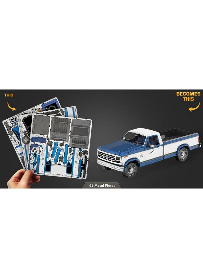 Metal Earth - 1982 Ford F-150 Truck 3D Metal Model Kit Fascinations - Image 1