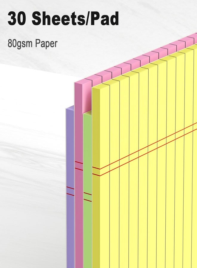 AILZFEI 3 Pack Legal Pads 8.5 x 11 inch Notepad, 30 Sheets per Note Pads Wide Ruled Legal Pads, Pads of Paper Writing Pad - Ideal for Office, School or Home Use - Image 3