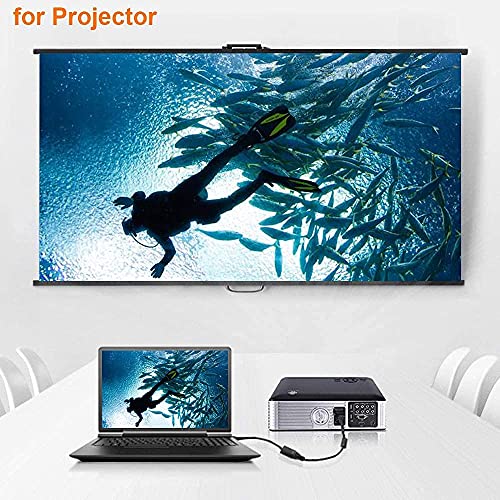 TSUPY DisplayPort to VGA, 1080P DP Adapter Gold-Plated Display Port Converter Male to Female VGA Cable Adapters to Connect Your Computer to a Large Screen, Projector,Monitor,HDTV and More - Image 3