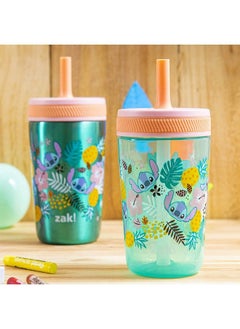 Disney Lilo And Stitch Kelso Tumbler Set Leakproof Screwon Lid With Straw Bundle For Kids Includes Plastic And Stainless Steel Cups With Bonus Sipper (3Pc Set Nonbpa Stitch) - pzsku/Z429C0B25E7AE67F973C8Z/45/_/1688971264/1785bb02-e0cc-43a4-831e-1ef655894b1f