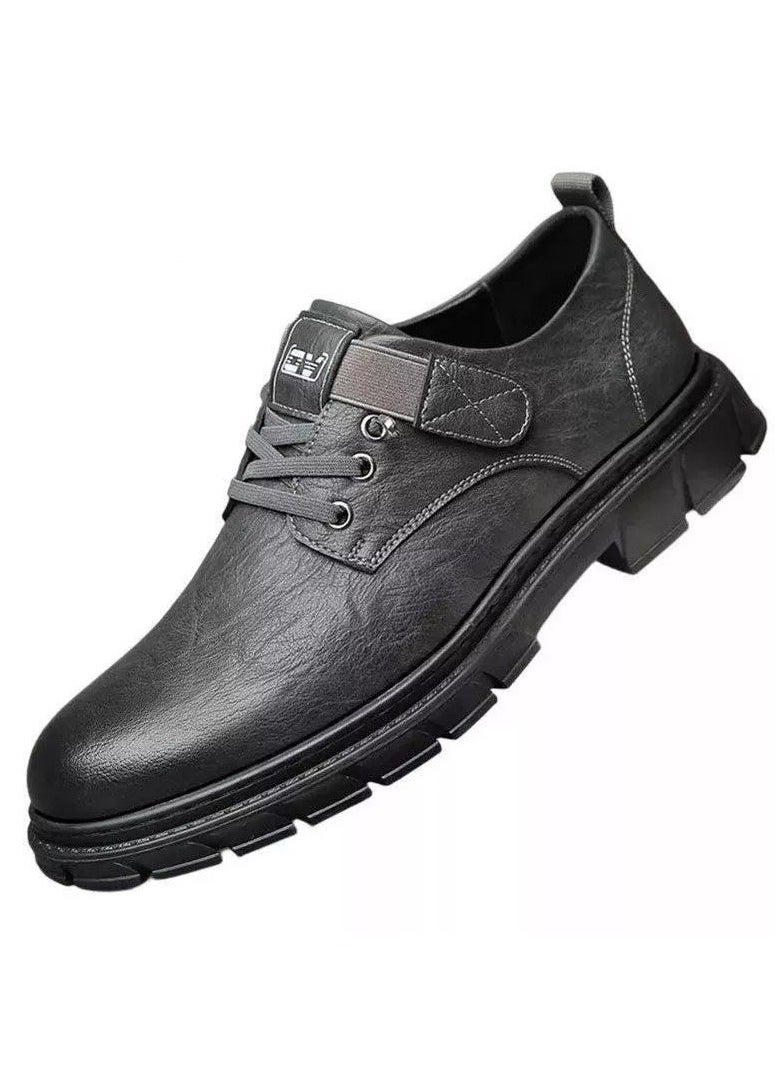 Shougu Versatile Retro Casual Leather Shoes  - Image 1