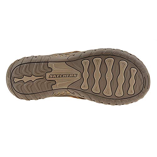 Skechers mens Relaxed Fit¿: Reggae - Cobano Flip Flop, Brown, 8 US - Image 4