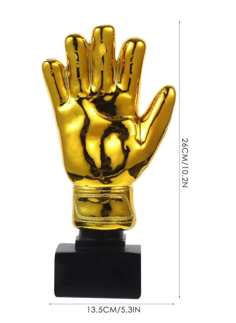 سبال كأس القفاز الذهبي - جائزة البيسبول/كرة البيسبول - قفاز مطلي بالذهب على قاعدة سوداء - نقش مخصص متاح - Image 4