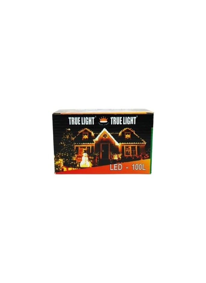 True Light LED String Lights, 100L