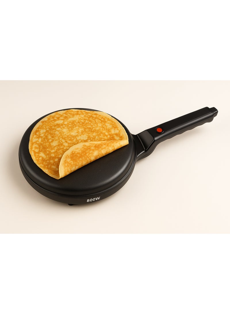 Home Master Home Electric Griddle for Making Bread, Raqaq, Crepes, and Pancakes – Non-Stick Surface for Quick and Even Cooking, Baking Machine – Perfect for Preparing Dough and Pastries Easily at Home and in the Modern Kitchen HM-110Master HM-110 Electric Crepe Maker Machine - Image 3