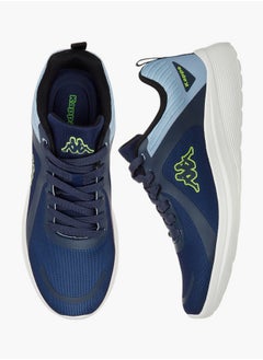 Kappa Men's Logo Print Sports Shoes with Lace-Up Closure  - Image 1