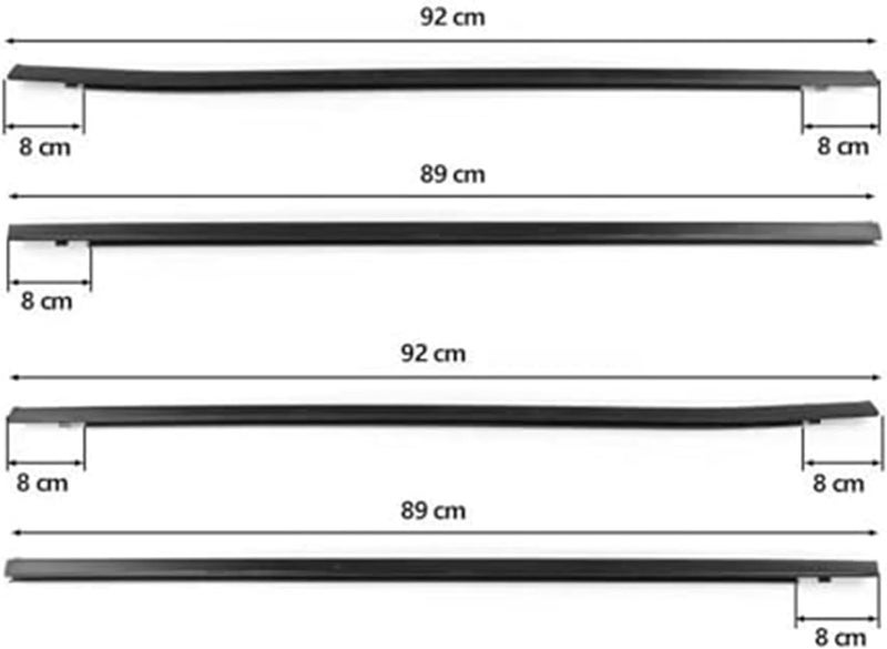 Vuzmode Window Door Seals for Civic Sedan 2006-2019 - Image 2