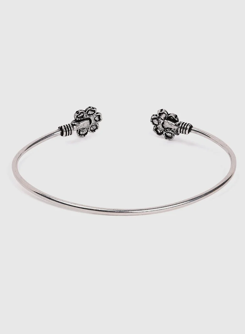 SOHI Brass Cuff Artificial Bracelet Jewellery