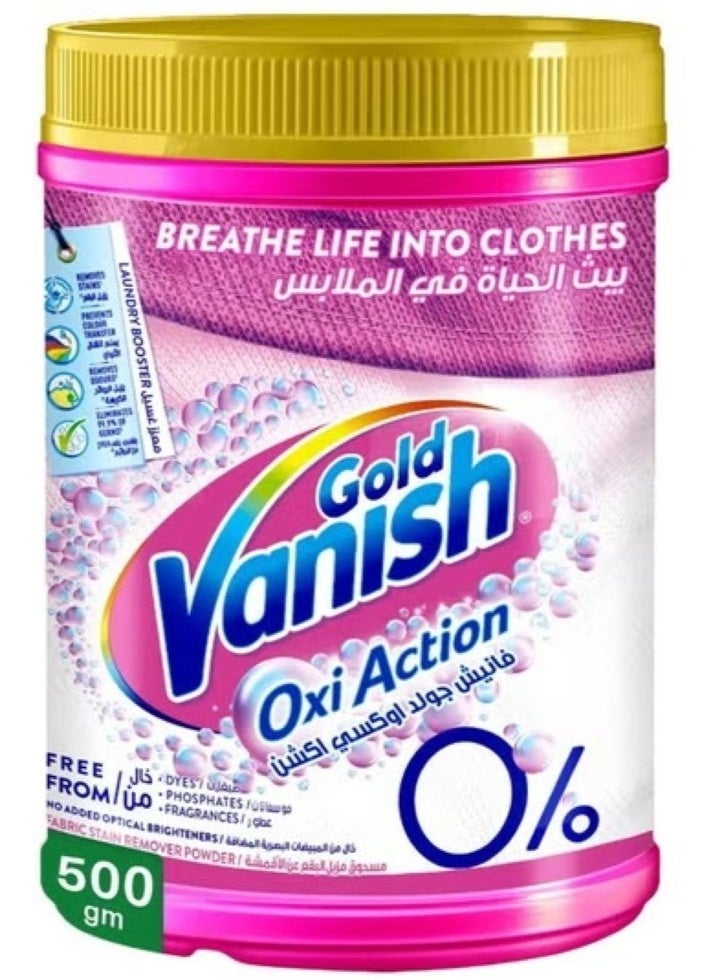 Vanish Oxi Action Fabric Stain Remover Powder Multi Use 500 G 500grams - Image 1