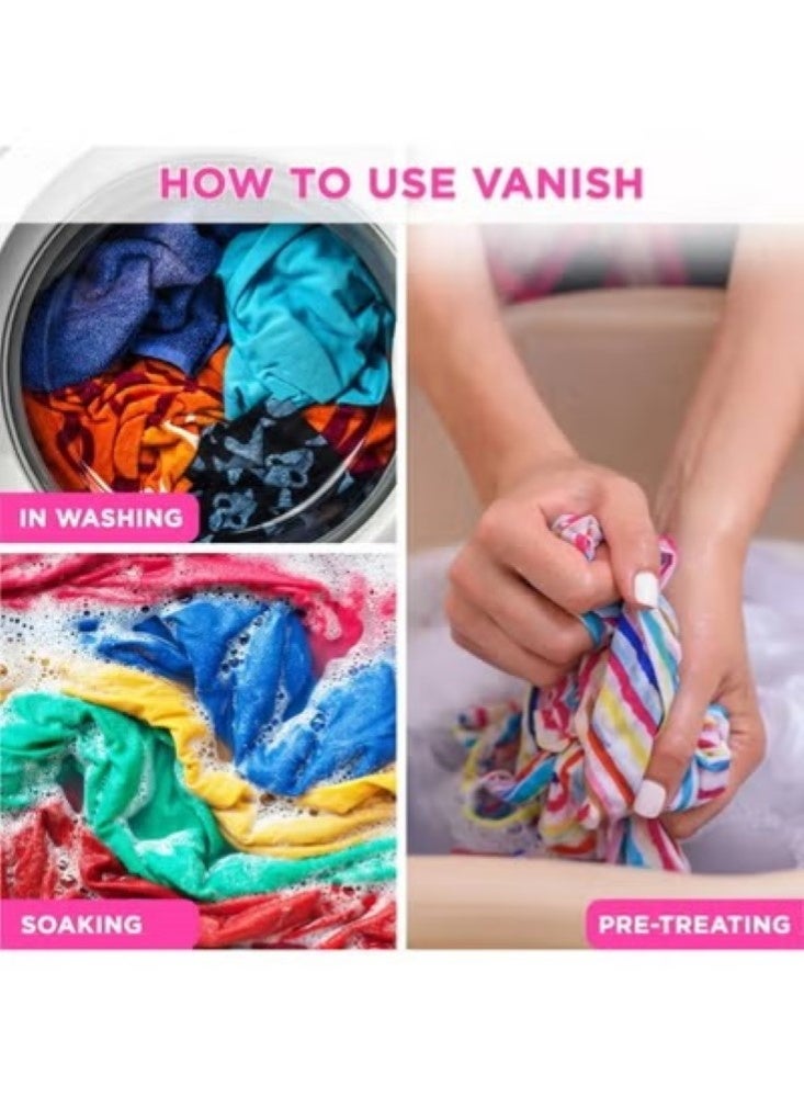 Vanish Oxi Action Fabric Stain Remover Powder Multi Use 500 G 500grams - Image 4