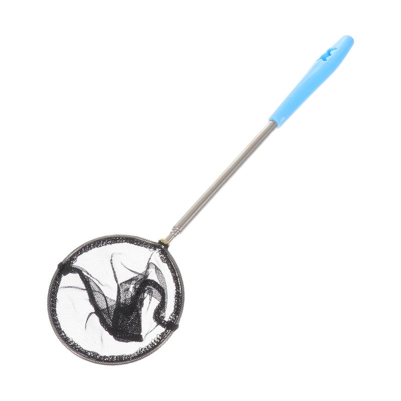 Veemoon Telescopic Fishing Net Fine Mesh Extendable Handle for Small Fish Shrimp Aquarium - Image 2