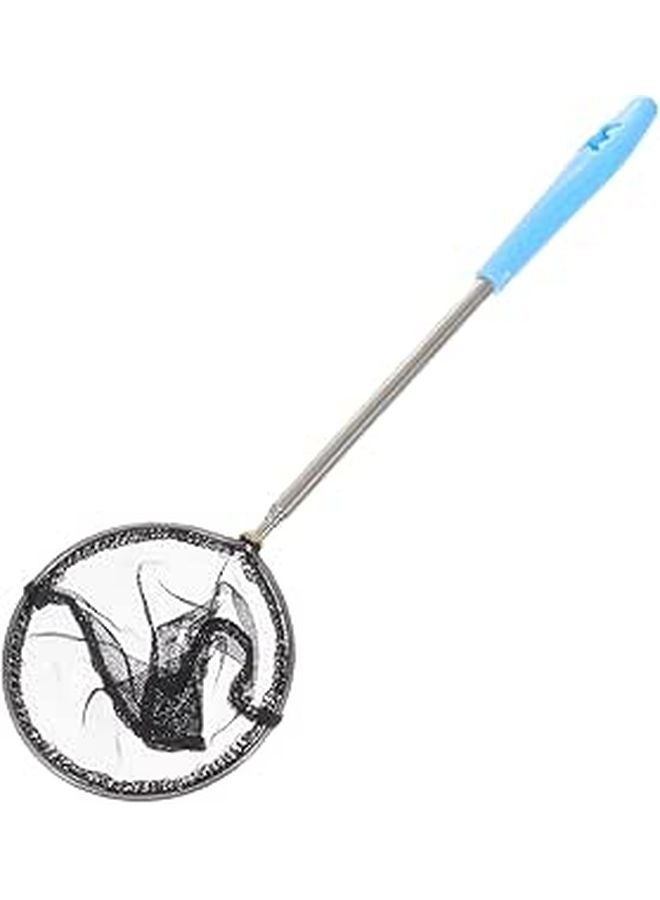 Veemoon Telescopic Fishing Net Fine Mesh Extendable Handle for Small Fish Shrimp Aquarium - Image 1