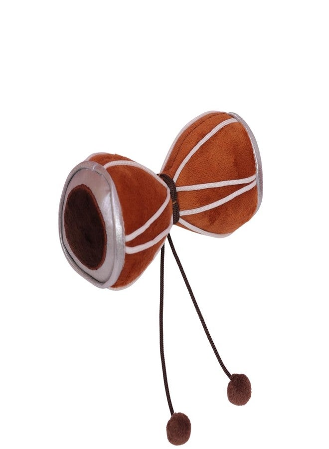Panda's Box Damru Rattle | Plush Soft Toy for Infants, Toddlers & Babies | Non-Toxic, Safe| Soft & Safe Baby Rattle Toy | Early Learning & Sensory Development Gift I Ideal for Litle Shiva Bhakts - Image 1