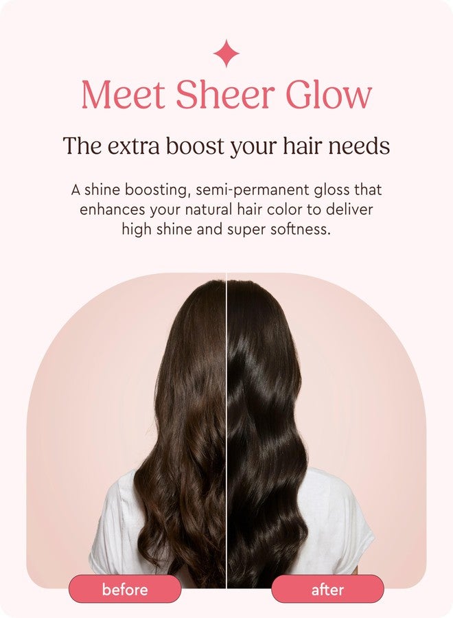 Glaze Supergloss Sheer Glow Clear Conditioning Gloss With Dispensing Pump - Transparent Hair Gloss For All Hair Types & Colors - Boosts Color, Shine & Lightweight Hydration - 6.4 Fl Oz - Image 2