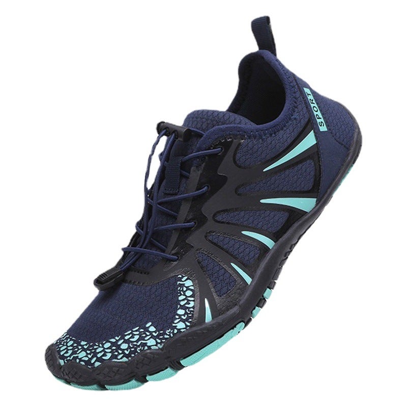 New beach shoes men''s and women''s swimming diving wading shoes couple''s non-slip upstream shoes hiking five-finger fitness hiking shoes - Image 2