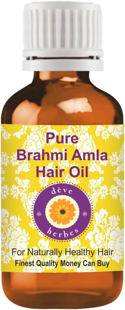 Deve Herbes Pure Brahmi Amla Hair Oil 5ml 016 oz