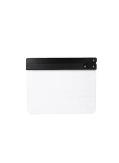 Generic Acrylic Movie Directors Clapboard, Photography Video Clapper Board Dry Erase Film Slate Cut Action Scene Clapper 25x30cm, White  - Image 5