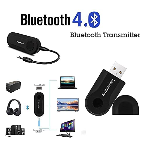 Elevea 𝟏𝟓 𝐘𝐄𝐀𝐑𝐒 𝐖𝐀𝐑𝐑𝐀𝐍𝐓𝐘 Wireless Bluetooth Receiver, Compatible with TV, Computer, Car & Audio Devices | USB Powered Plug & Play Adapter with 3.5mm Jack for Crystal Clear Sound - Image 5