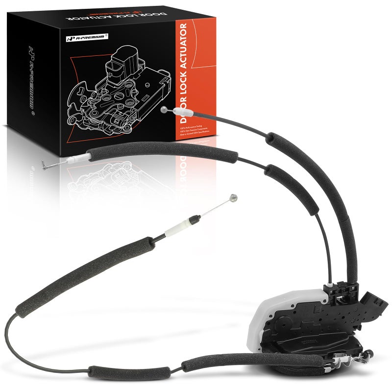 APremium Door Lock Latch Actuator Compatible with Nissan Vehicles Rogue Sport 2017 2018 2019 2020 2021 Rear Right Passenger Side Replace 825006MA0A with 2Pin Connector