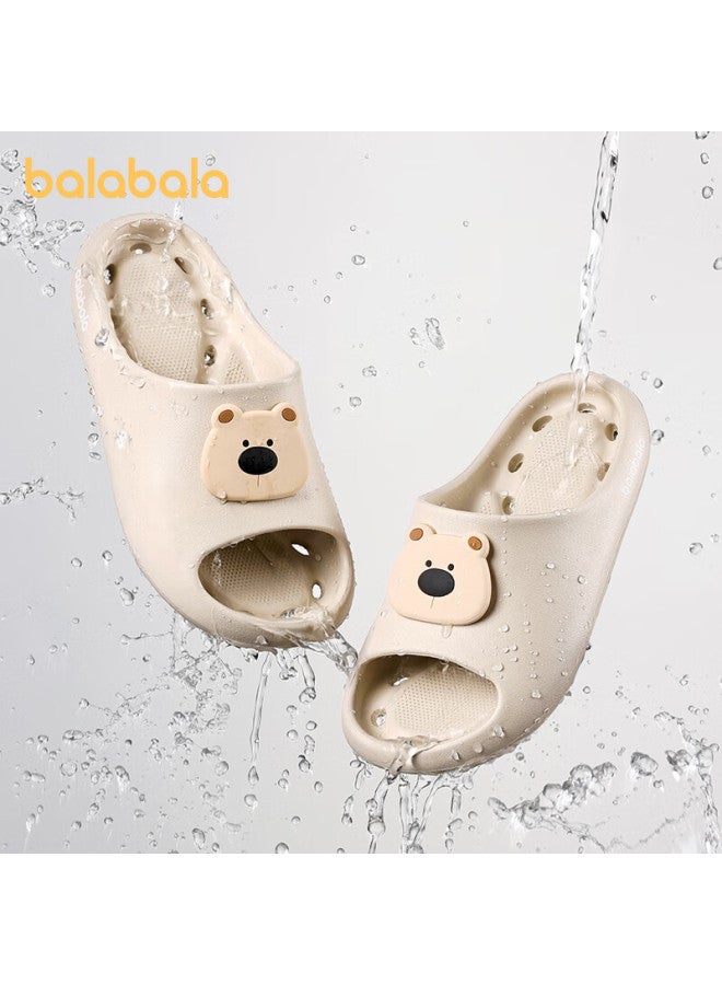 Balabala Kids Summer Indoor Non-slip Slippers Boys Girls Bathroom Shower Water-draining Sandals For Older Children - Image 3