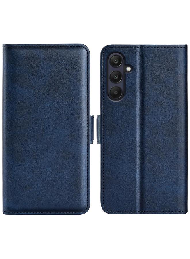 اس-توب جراب لهاتف Samsung Galaxy A26 مصنوع من الجلد مع مشبك مغناطيسي مزدوج الجوانب وقلاب أفقي - Image 1