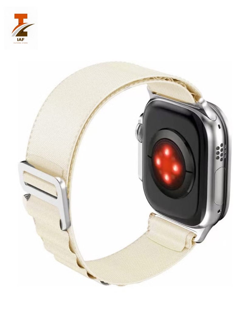 IAF - Alpine Loop Compatible with Apple Watch Band 49MM Textile Nylon Rugged Alpine Loop with Metal G Hook Compatible for Apple Watch SE/ Series 8/7/6/5/4/3/2/1 - Image 1