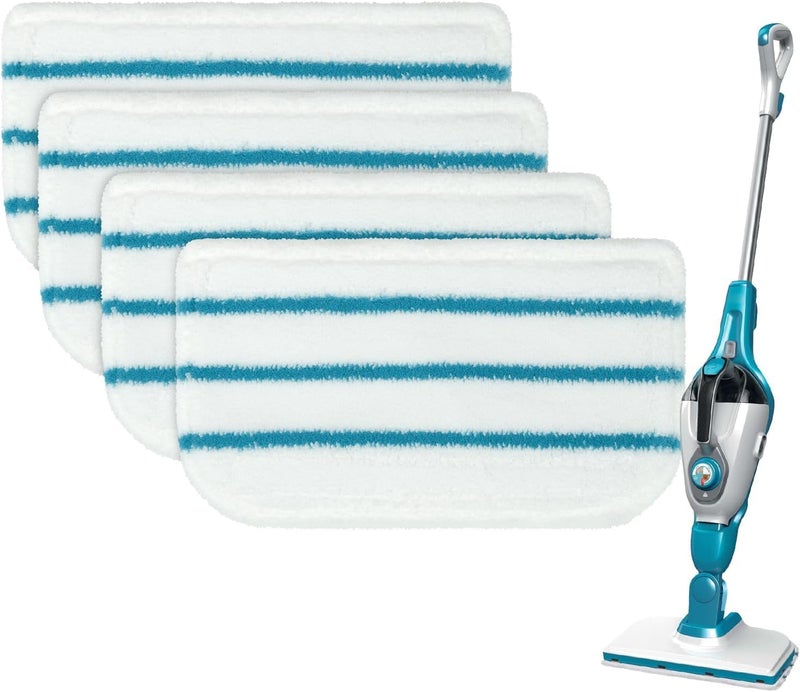 Utiz 4 Pack Microfibre Cleaner Pads FSM Type Washable For Black  Decker FSM13E1 Steam Mops