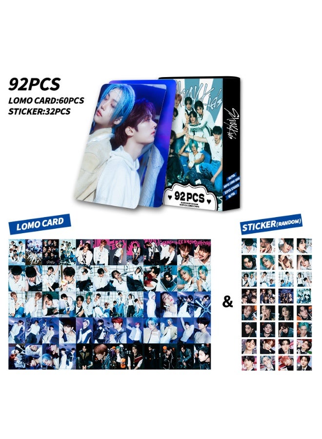 NIBEMINENT 92 Pcs Kpop Stray Kids Lomo Cards Card For Fans Collection Gifts - Image 2