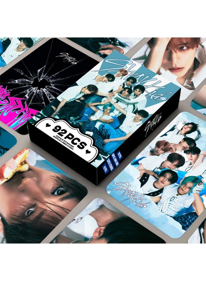 NIBEMINENT 92 Pcs Kpop Stray Kids Lomo Cards Card For Fans Collection Gifts - Image 1