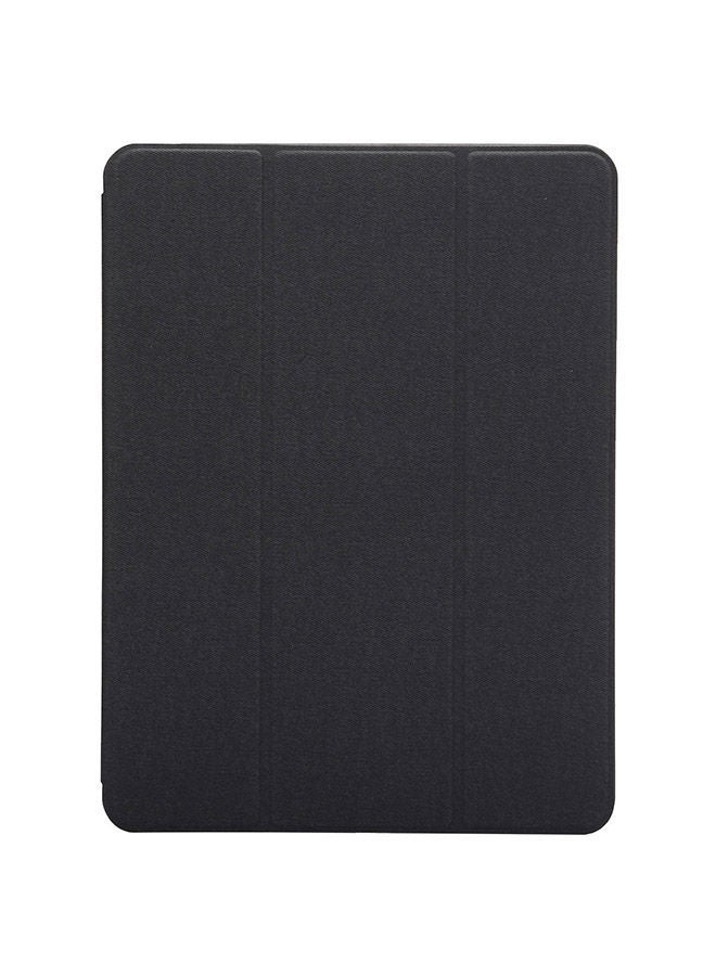 NIBEMINENT Protective Case Cover With Wallet Card Slot For Apple iPad 9.7 (2018) / inch (2017) Black  - Image 1
