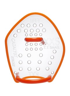 TYR Catalyst Stroke Training Paddles for Swimming, Size - XX-Small (Orange)  - Image 1