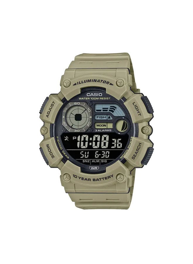 كاسيو - ساعة يد من راتينج رقمي WS-1500H-5BVDF - Image 1