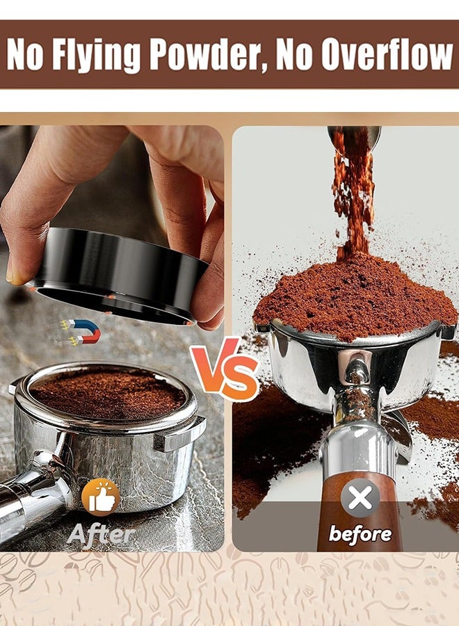 Garlo Coffee Espresso Tamper Set, 51mm Espresso Tamper & WDT Tool, Espresso Dosing Funnel, Silicone Gel Coffee Tamper Mat, Espresso Accessories for Barista Bar Home Office - Image 5