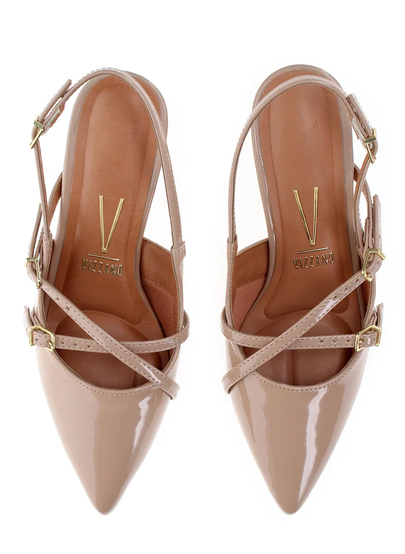 Vizzano Beige Low Heel Shoes for Women – Comfortable & Stylish Footwear for Everyday Wear for Women | Best Price UAE