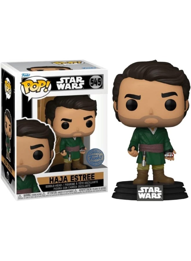 Funko Pop! Star Wars: Obi-Wan Kenobi- Haja Estree (Exc), Collectible Action Vinyl Figure