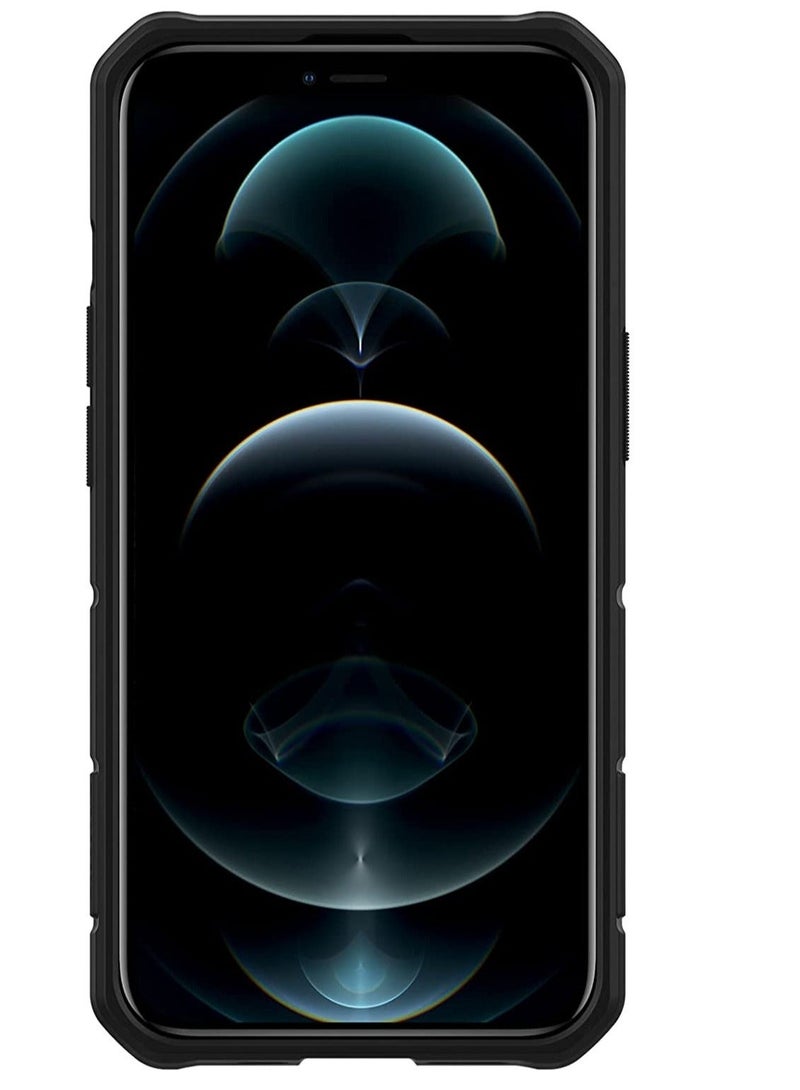 MUNTAQI Nillkin CamShield Armor Case Hard Back Cover for Apple iPhone13 6.1 inch Black - Image 4