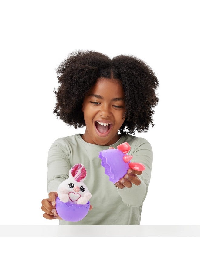 Rainbocorns Rainbocorns Bunnycorn Surprise by ZURU (2 Pack) Collectible Plush Stuffed Animal, Surprise Eggs, Stickers, Ages 3+ for Girls & Children (Random) - Image 2