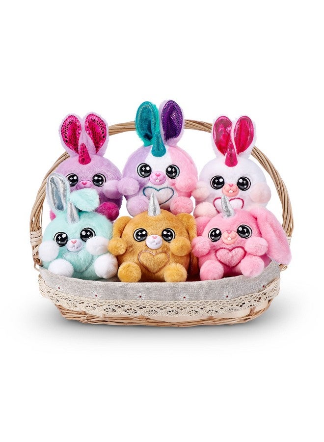 Rainbocorns Rainbocorns Bunnycorn Surprise by ZURU (2 Pack) Collectible Plush Stuffed Animal, Surprise Eggs, Stickers, Ages 3+ for Girls & Children (Random) - Image 5