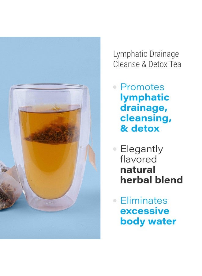 Bruizex Lymphatic Green Tea, Lymphatic Drainage Cleanse & Detox, Natural Herbal Blend for Lymphatic System Health, Post Surgery Recovery Liposuction, BBL, Tummy Tuck, Lipedema & Lymphedema, 30-Pack - Image 3