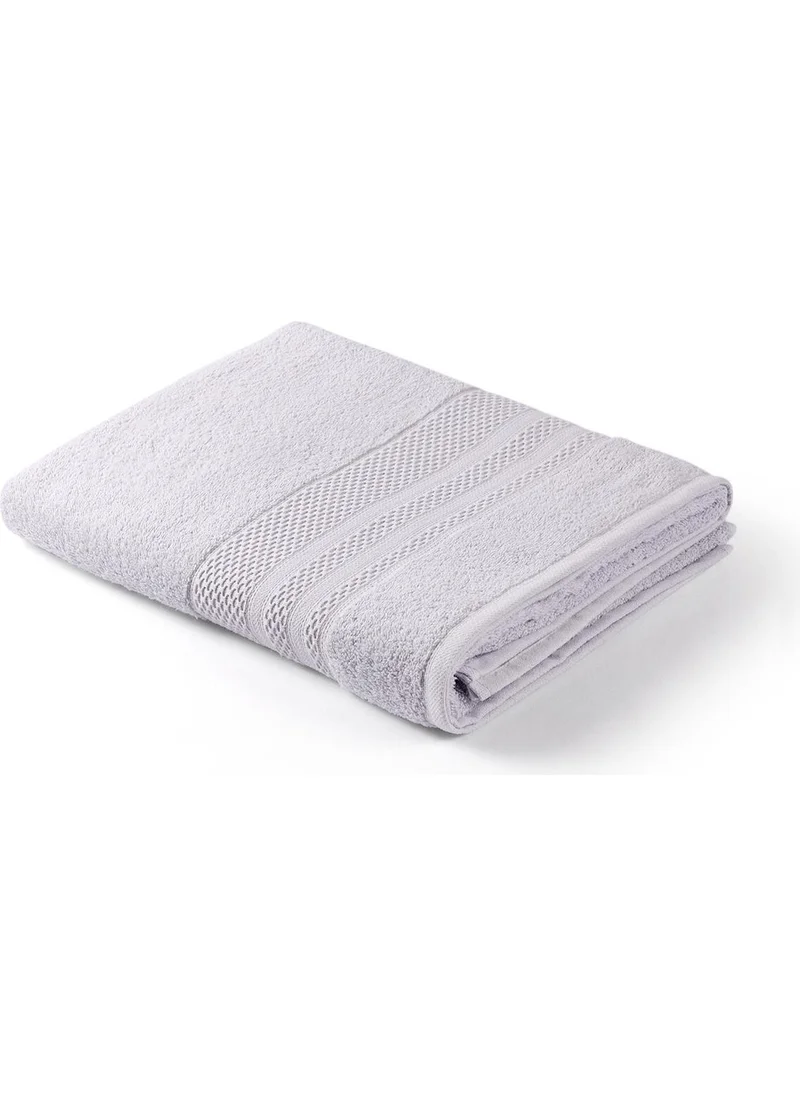 Bluenity Softy - Cotton Extra Soft Body Towel 70X140 cm Gray