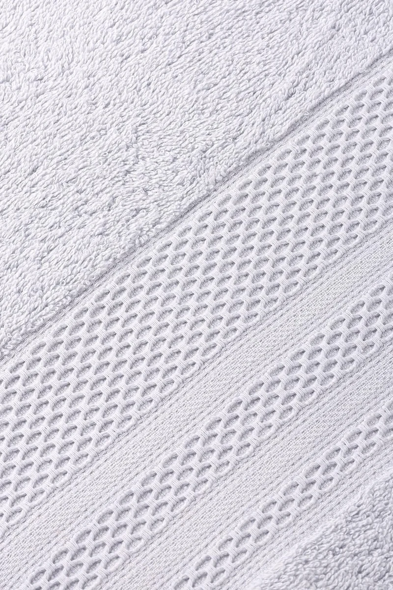 Bluenity Softy - Cotton Extra Soft Body Towel 70X140 cm Gray