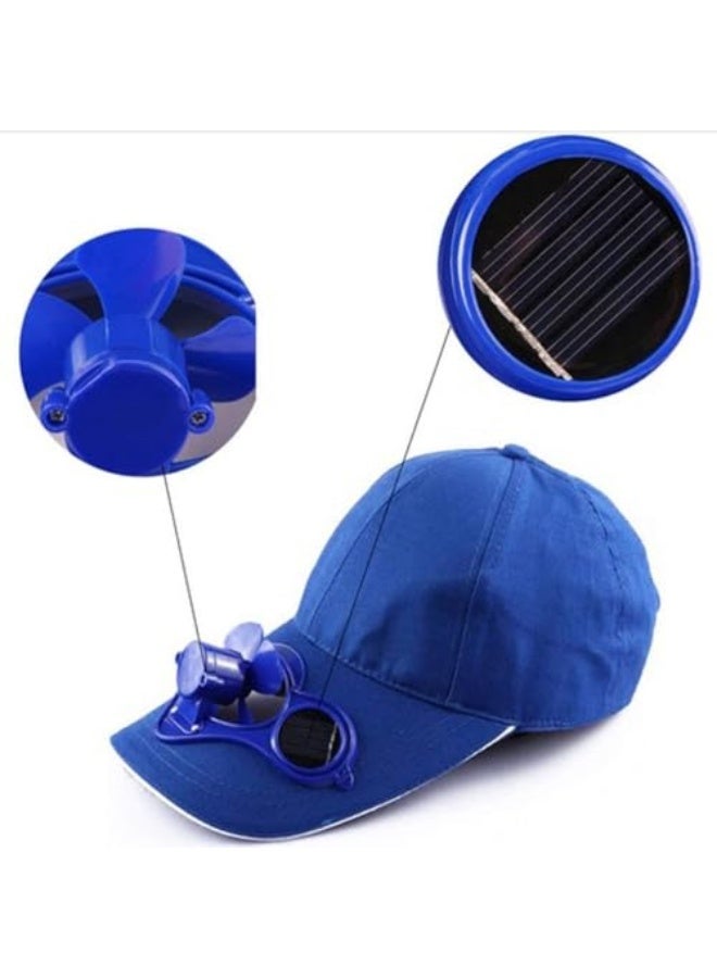 Solar Fan Hat | Summer Cap with Fan | Fan Hat to Keep Cool, Solar Power Fan Cap, Baseball Golf Hat Cool Your Face in Hot Sun Summer - Image 5
