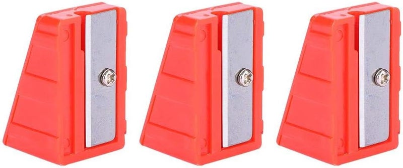 woobles Cue Tip Tapper, Metal Practical Cue Tip Trimmer, Cue Tip Shaper, for Billiards Equipment Billiards Accessories(red)-Red - Image 5