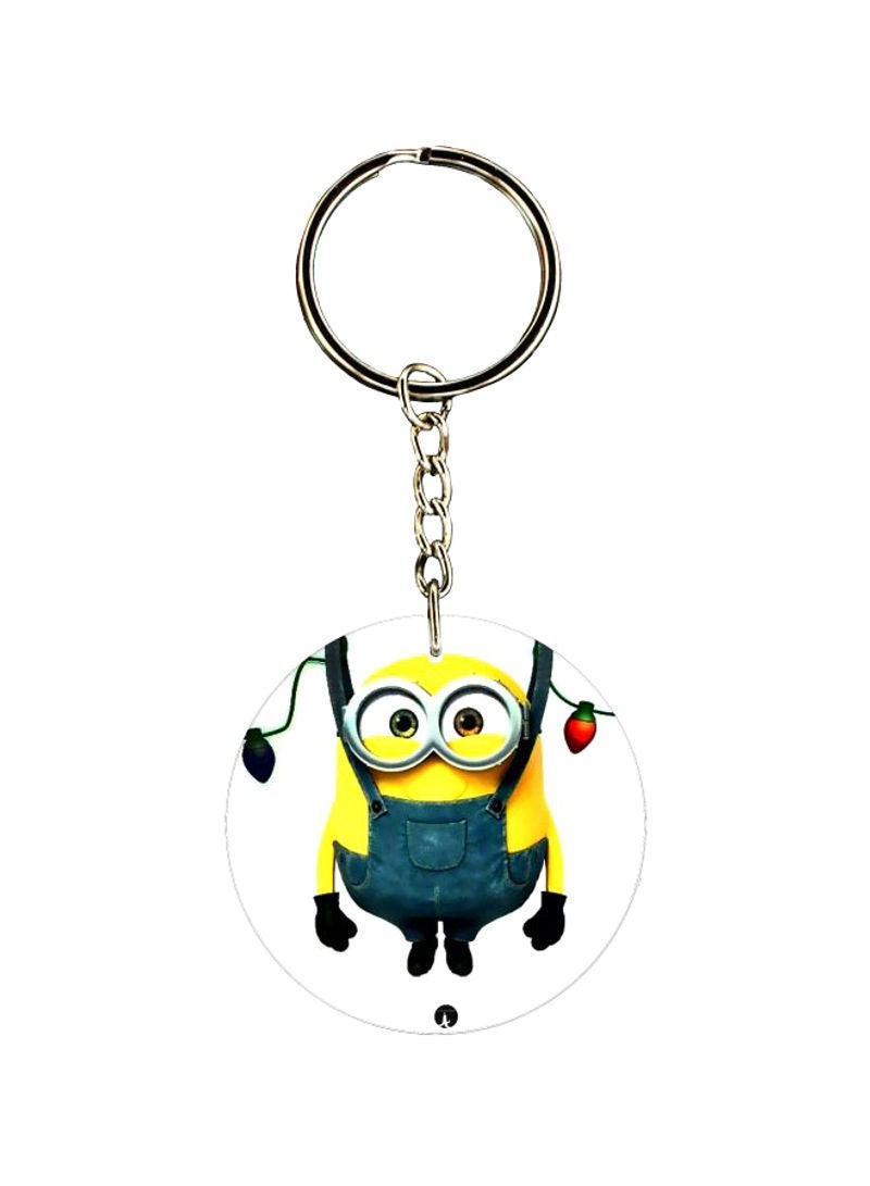 Cartoon Printed Keychain