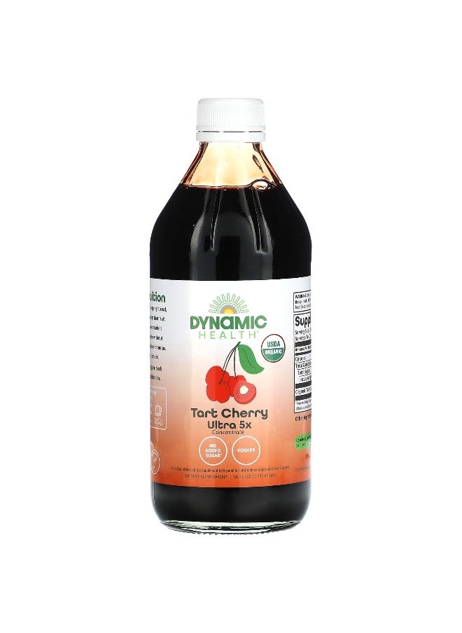 Dynamic Health Dynamic Health, Tart Cherry Ultra 5X Concentrate, 16 fl oz (473 ml)  - Image 1
