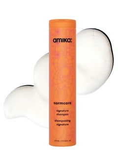 amika AMIKA Normcore Signature Shampoo 275ml – Daily Clarifying & Moisturizing Shampoo for All Hair Types, Gently Cleanses, Hydrates & Restores Balance for Soft, Healthy, Shiny Hair with Signature Subtle Fragrance  - Image 1