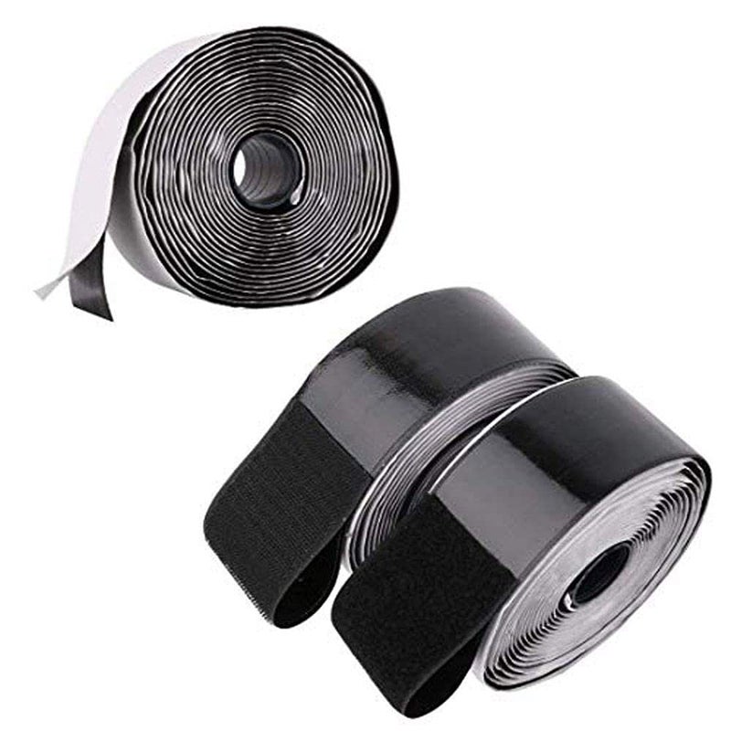 DIY Crafts CT-DIY-HI-21400 Hook-Loop Tape 2 inch 5.4 Yards Adhesive Mounting Tape Strips Nylon Fabric Traps (Design # No - Image 1